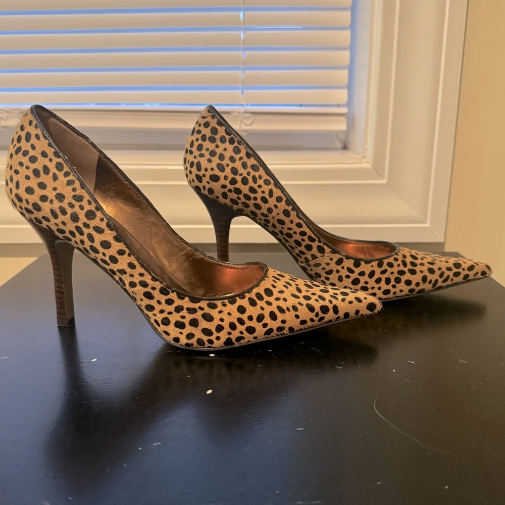 Nine West Size 7.5 Animal Print Pumps